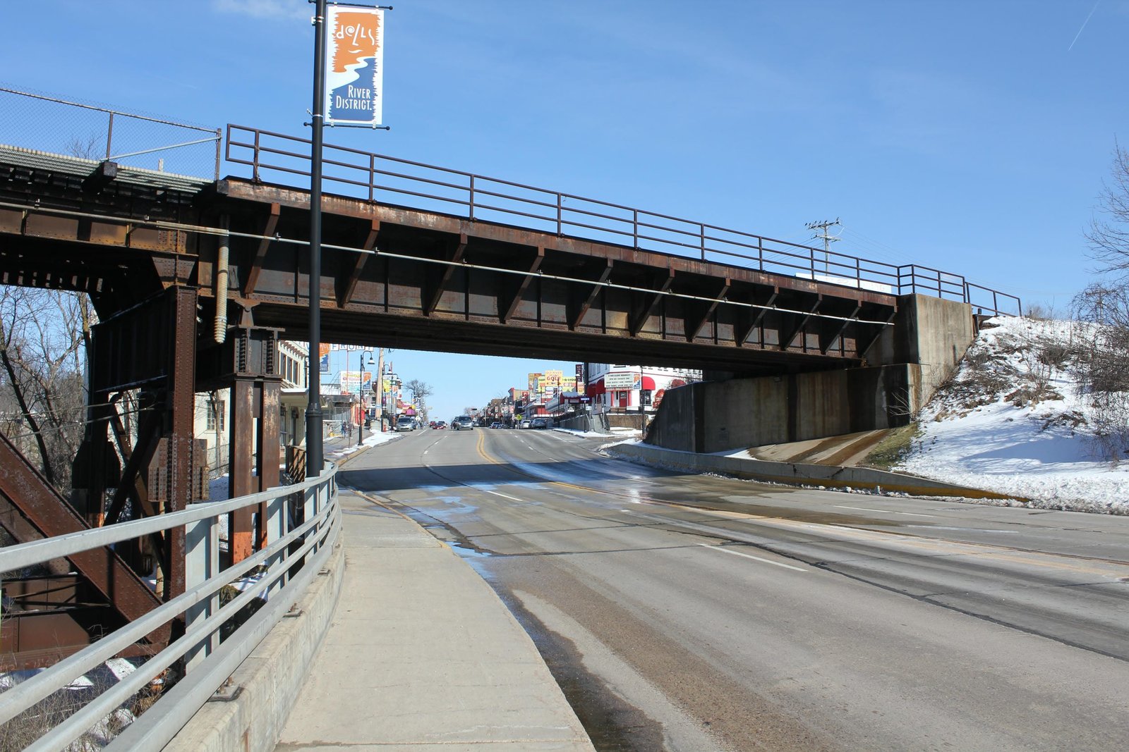 East approach